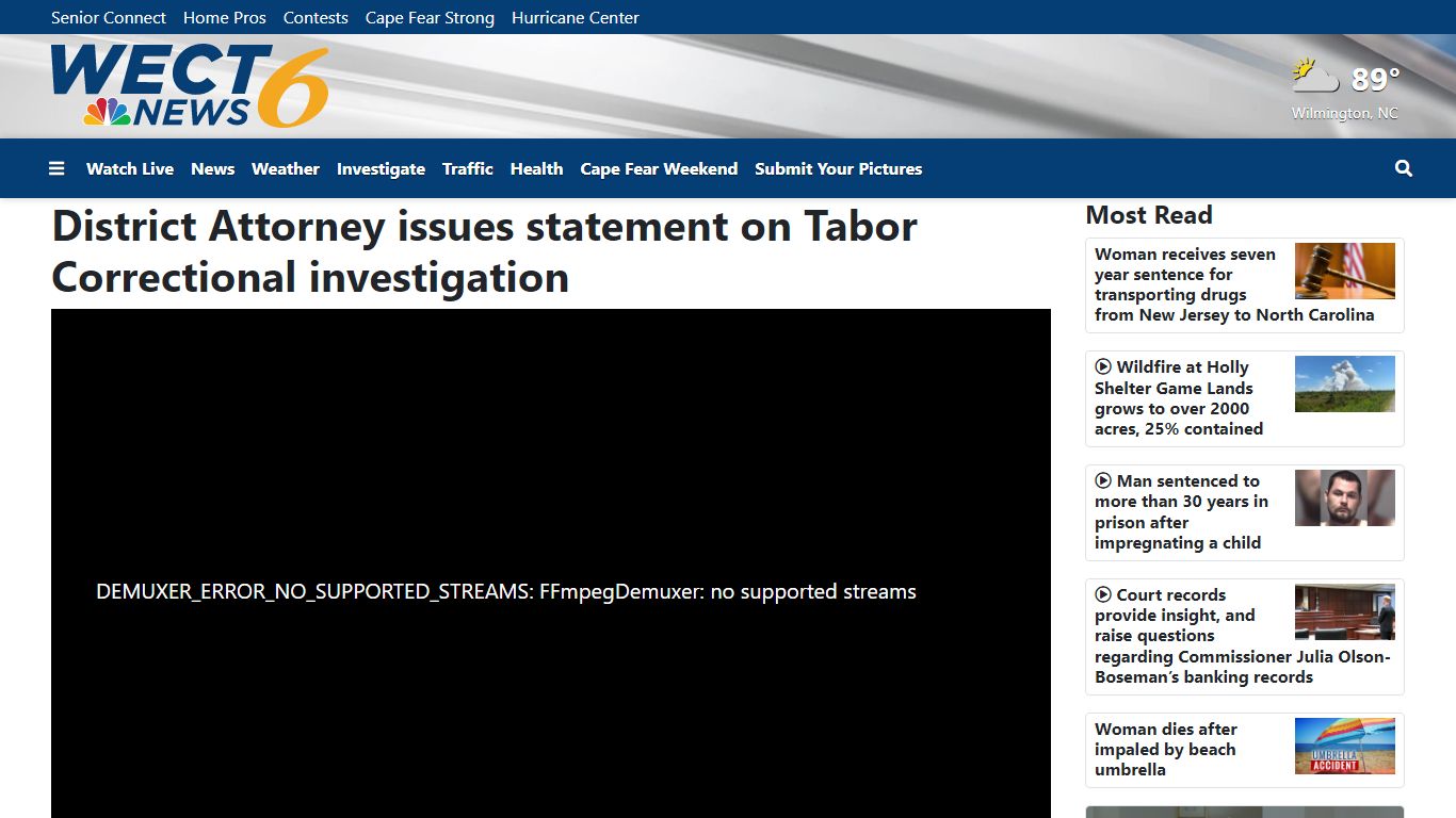 District Attorney issues statement on Tabor Correctional ...